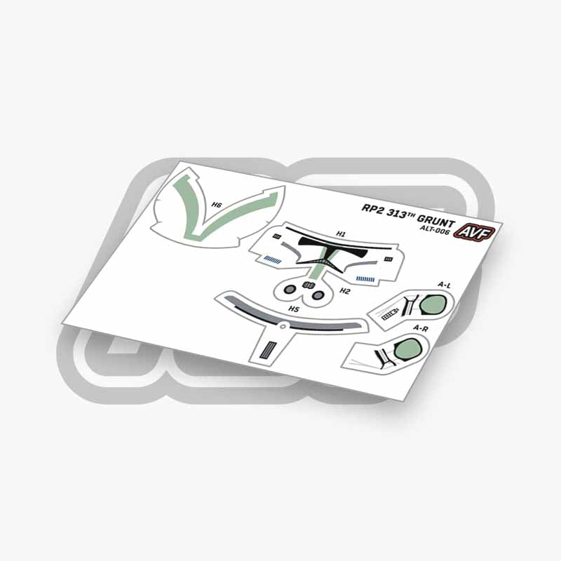 313th Trooper Decals