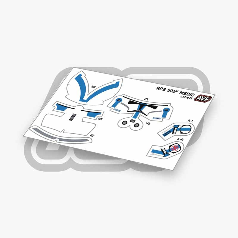 501st Medic Decals
