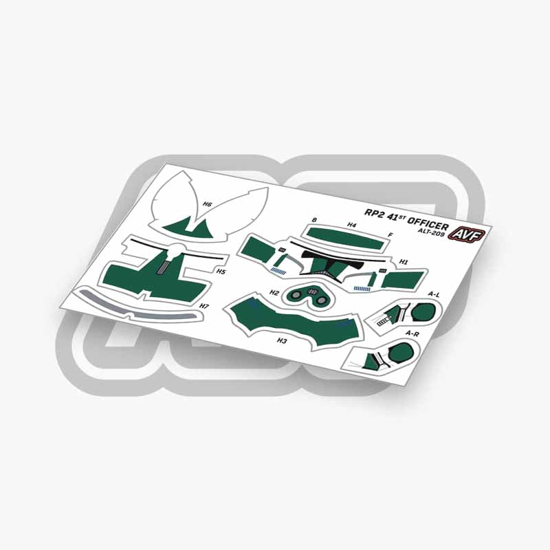 41st Officer Decals