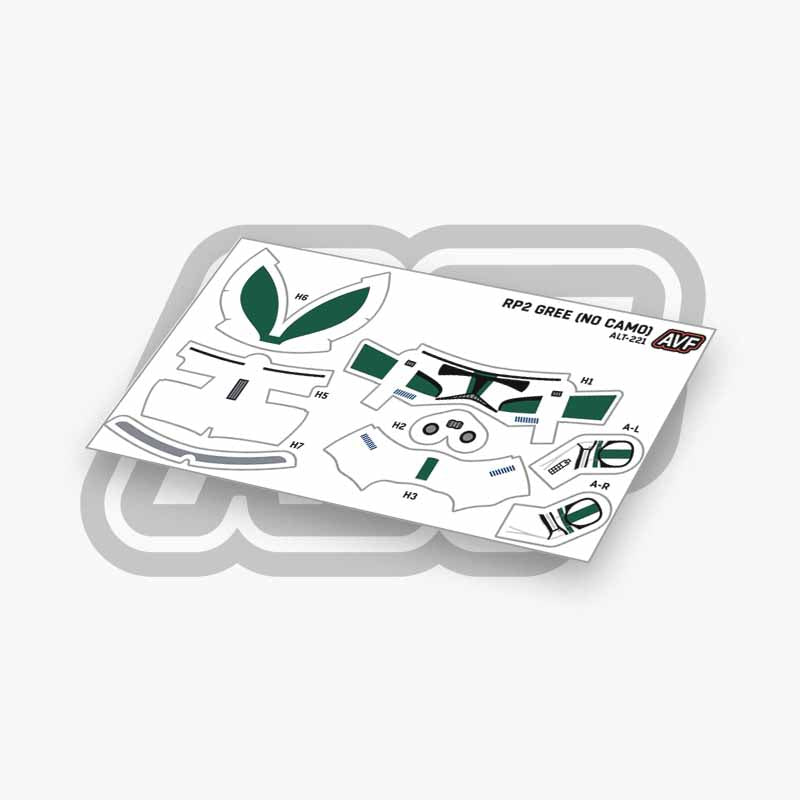 Commander Gree Decals