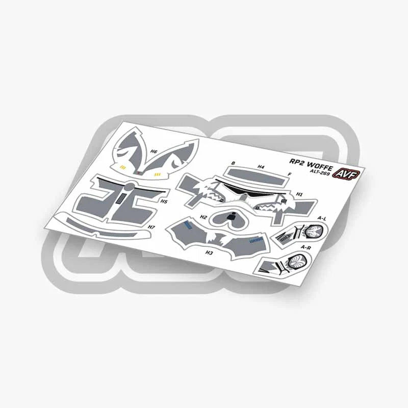 Commander Wolffe Decals