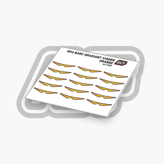 RP2 BARC Alternate Gradient Visor Decals