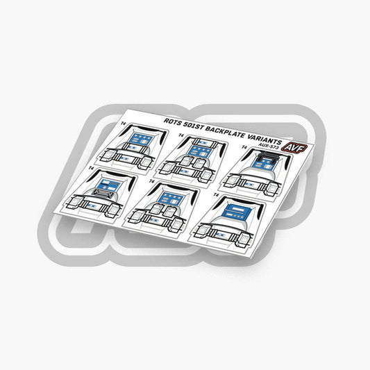 ROTS Style Back Plate Variant Decals