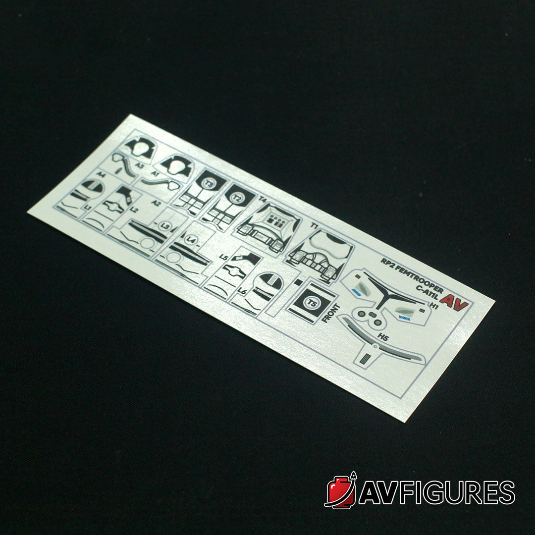 Coruscant Guard Specialist Decals