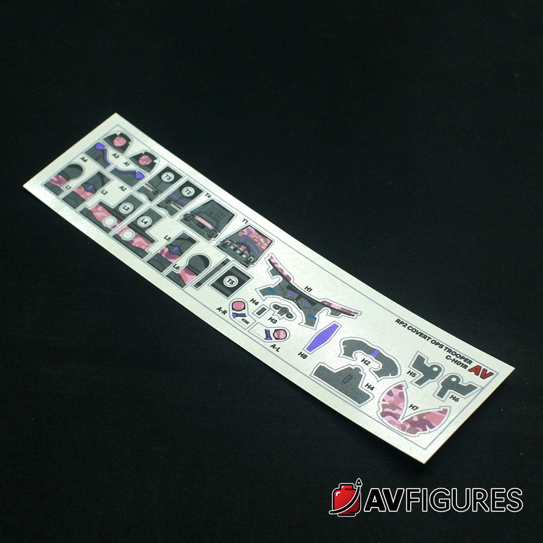 Covert Ops Trooper Decals