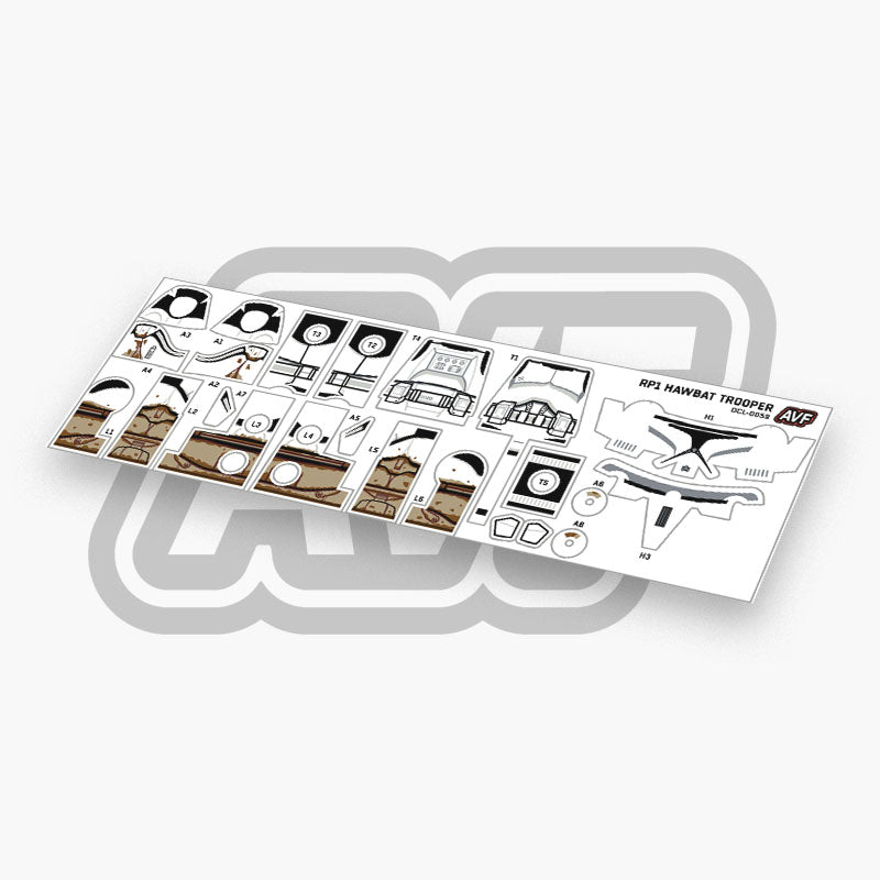 Hawkbat Trooper Decals