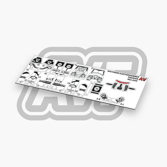 Purge Trooper Decals