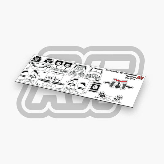 Purge Trooper Decals