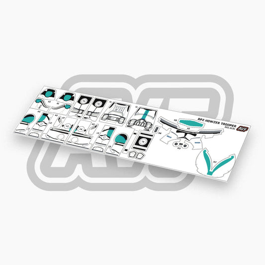 Howzer Unit Trooper Decals