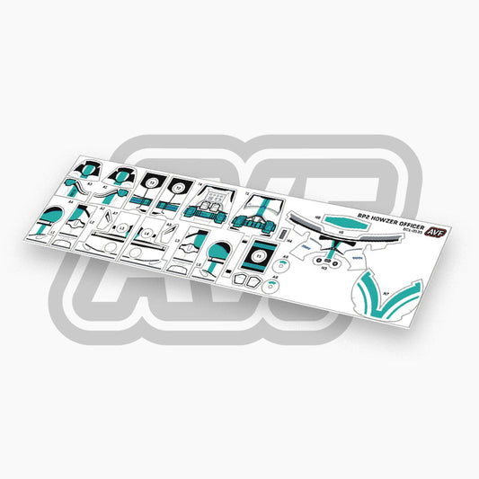 Howzer Unit Officer Decals