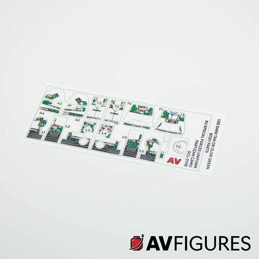 Russian Special Forces Uniform Decals