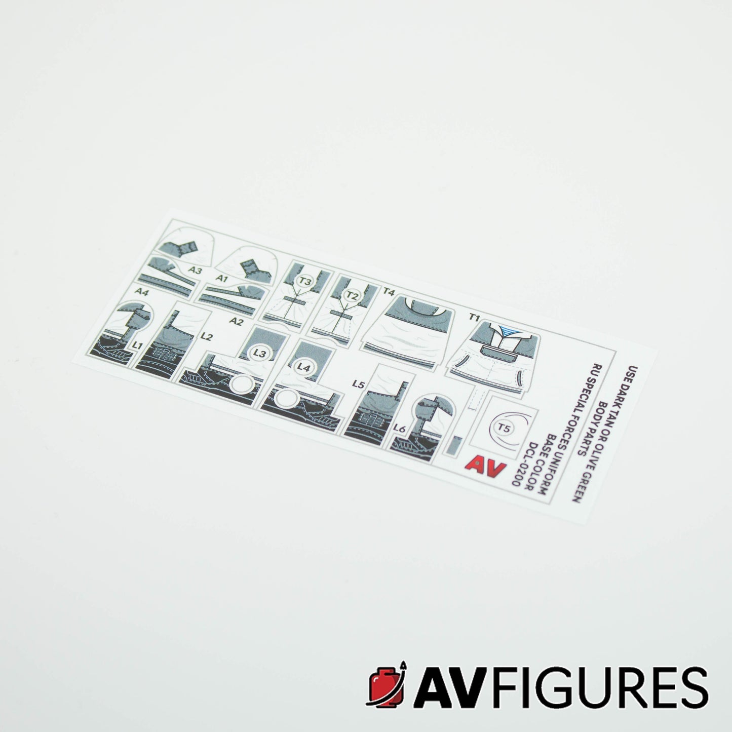 Russian Special Forces Uniform Decals