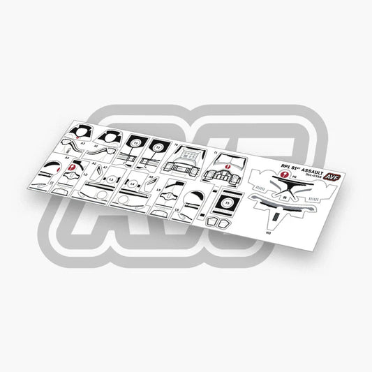 91st Trooper Decals