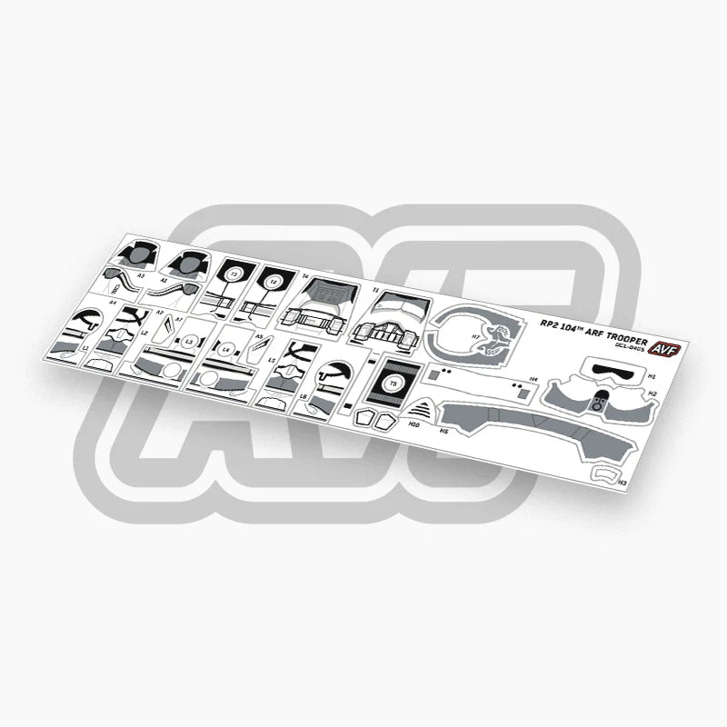 104th ARF Trooper Decals