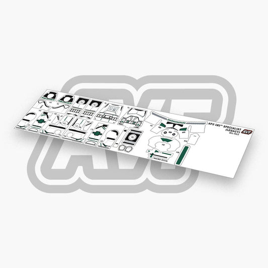 181st Specialist Decals