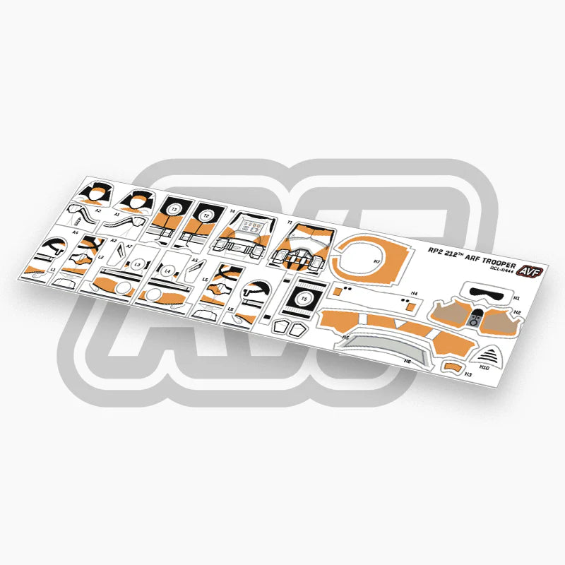 212th ARF Trooper Decals