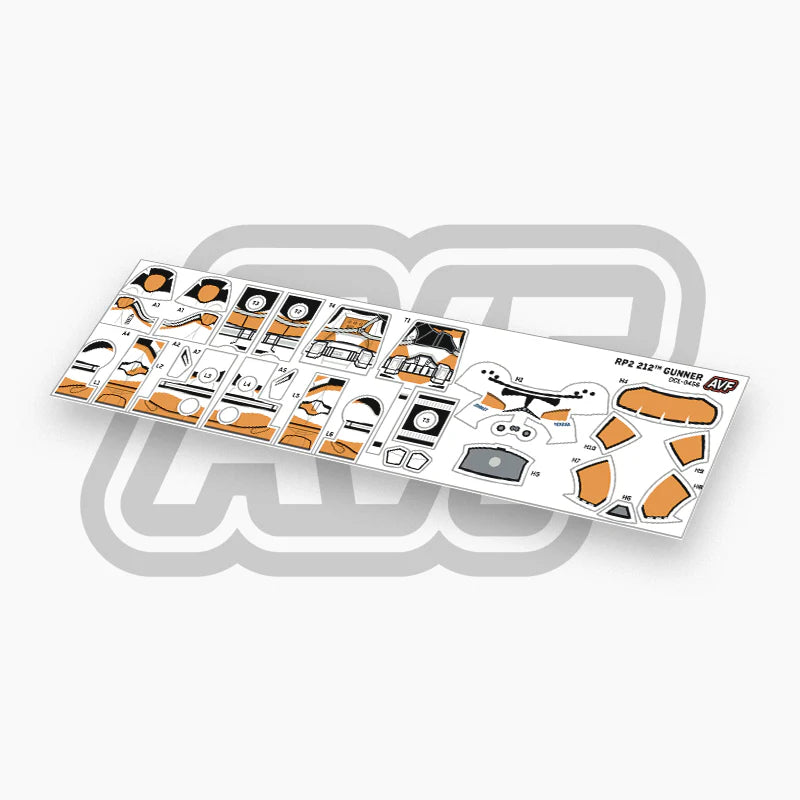 212th Gunner Decals