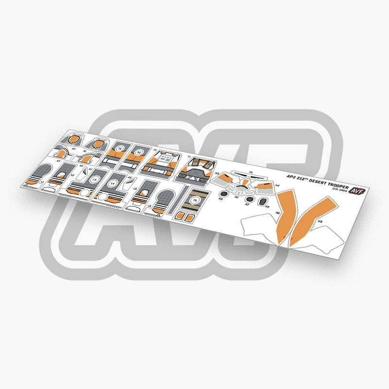 212th Desert Trooper Decals