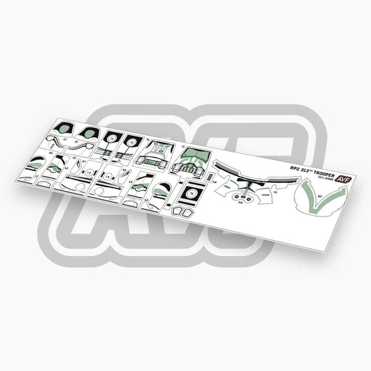 313th Trooper Decals