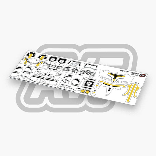 327th Trooper Decals