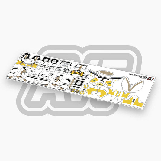 327th Officer Decals