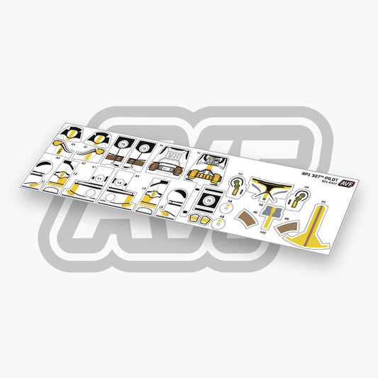 327th Pilot Decals