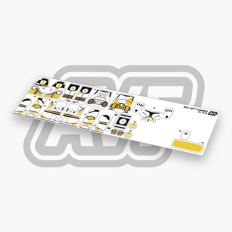 327th Comms Trooper Decals