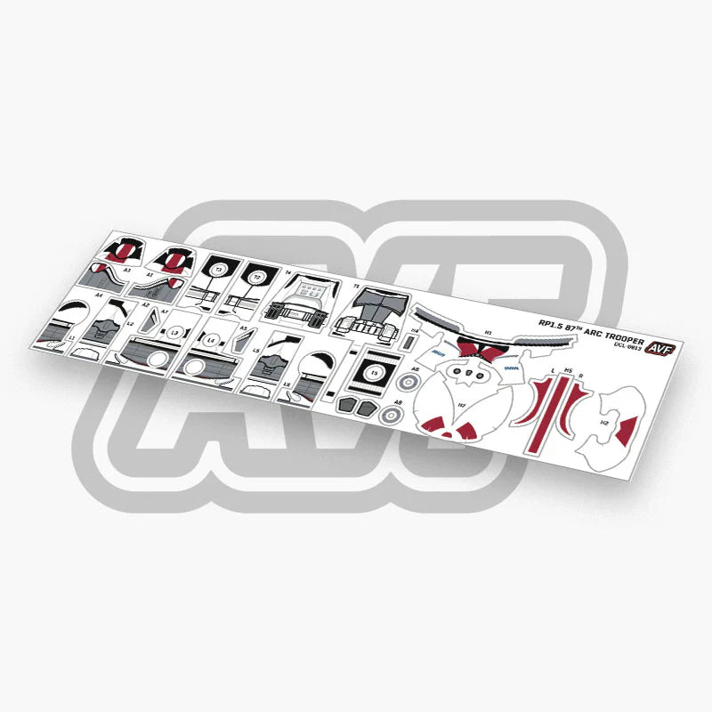 87th ARC Trooper Decals