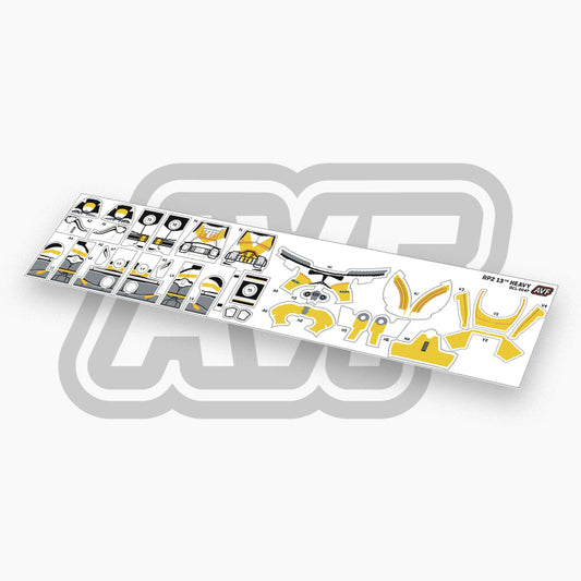 13th Battalion Heavy Decals