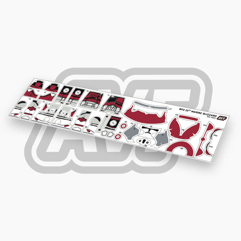 21st Marine Blizzard Trooper Decals