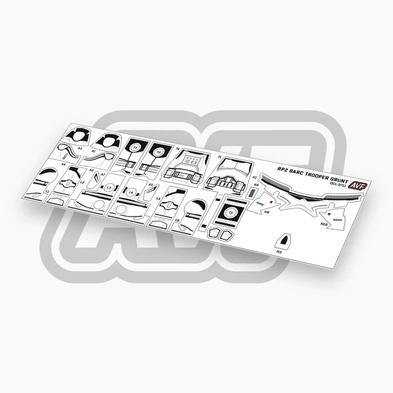 BARC Trooper Grunt Decals
