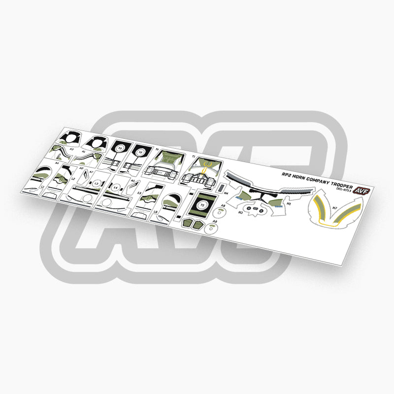 Horn Company Trooper Decals