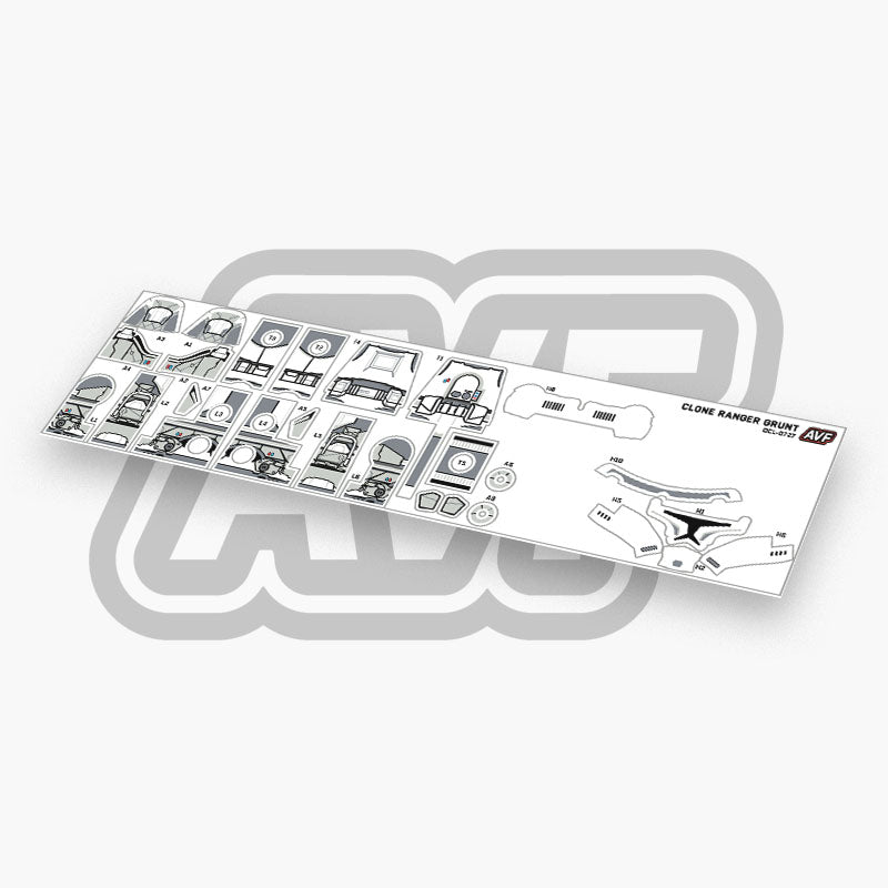 Clone Ranger Grunt Decals