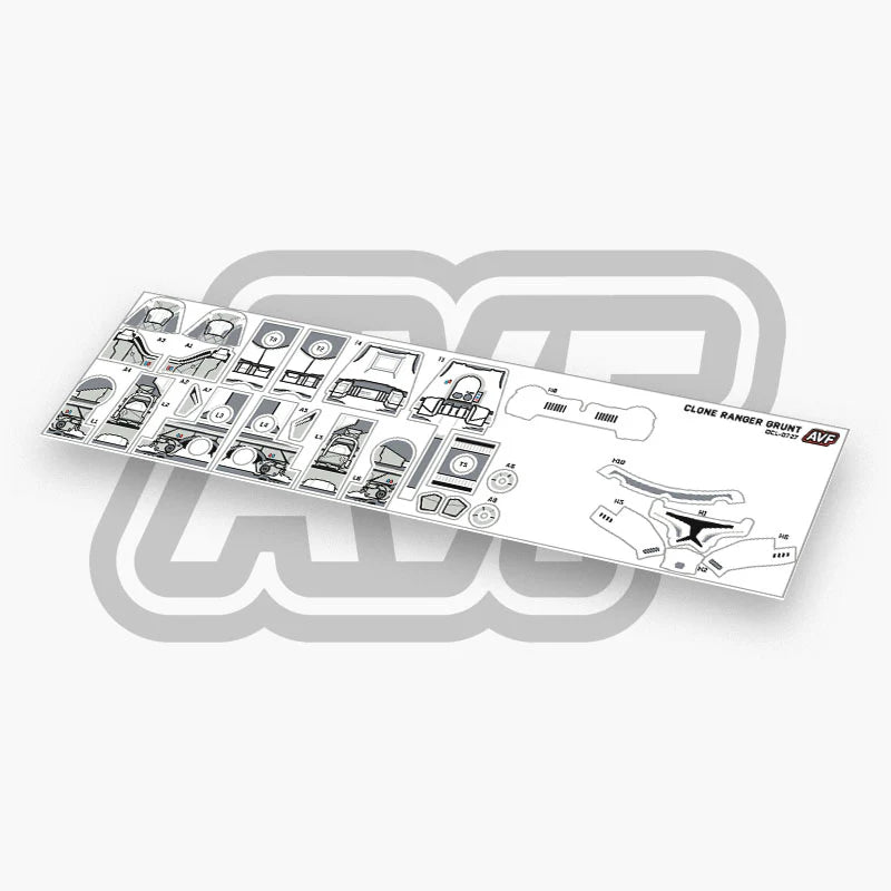 Clone Ranger Grunt Decals
