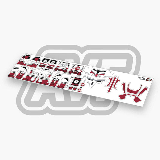 Commander Fox Decals