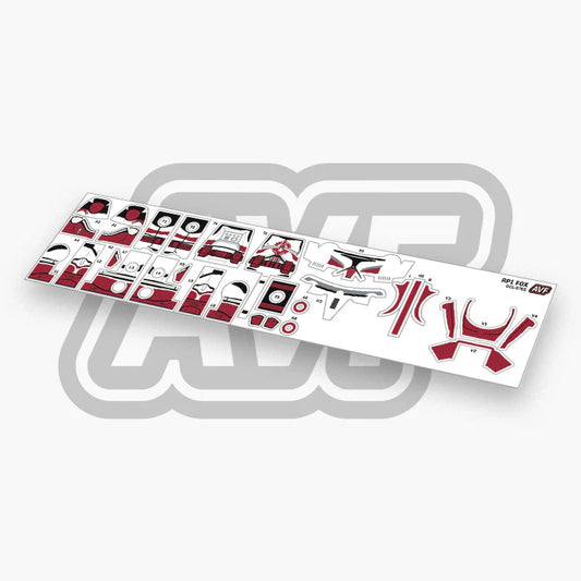 Commander Fox Decals
