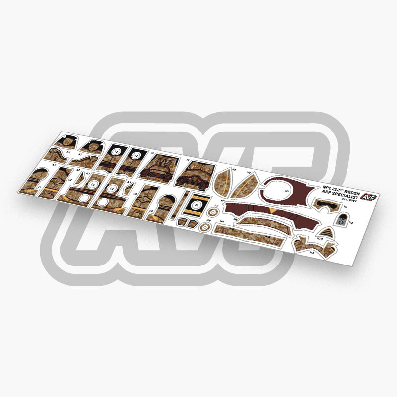 212th Recon ARF Specialist Decals