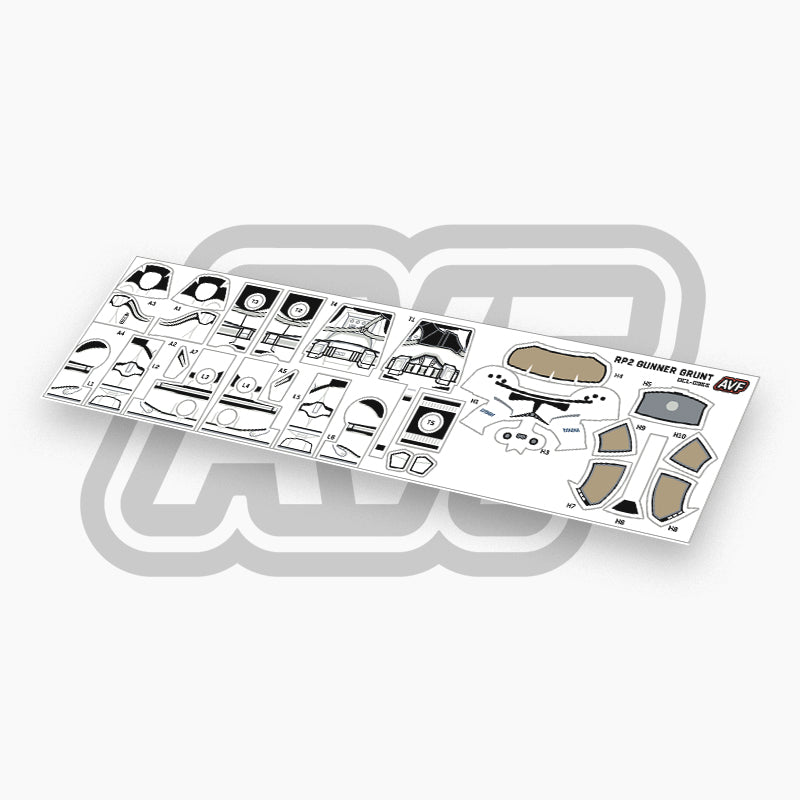 Gunner Grunt Decals