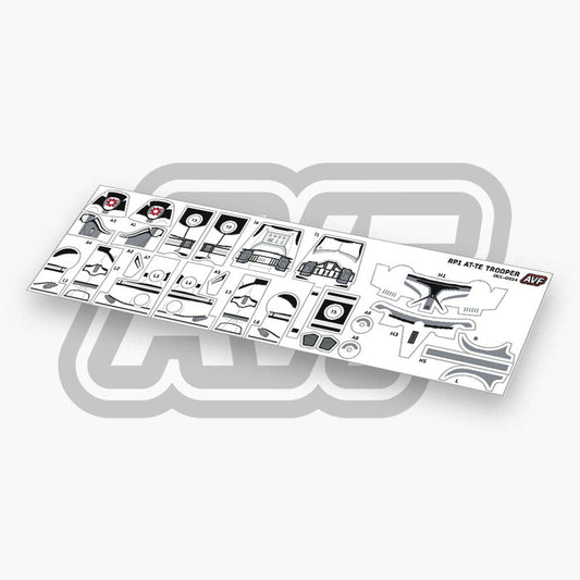 AT-TE Trooper Decals