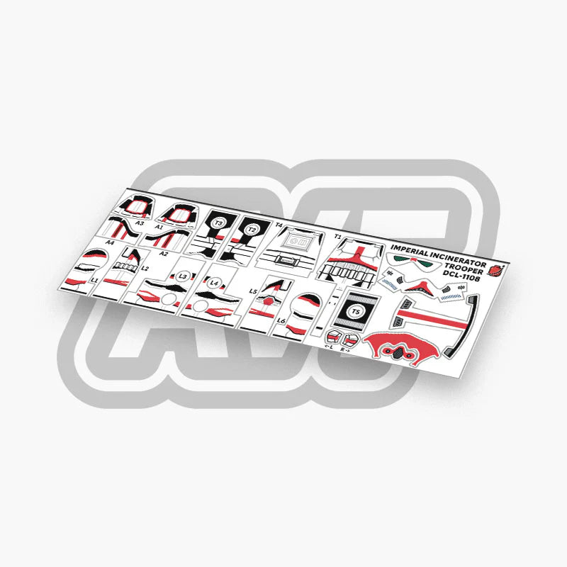Imperial Incinerator Trooper Decals