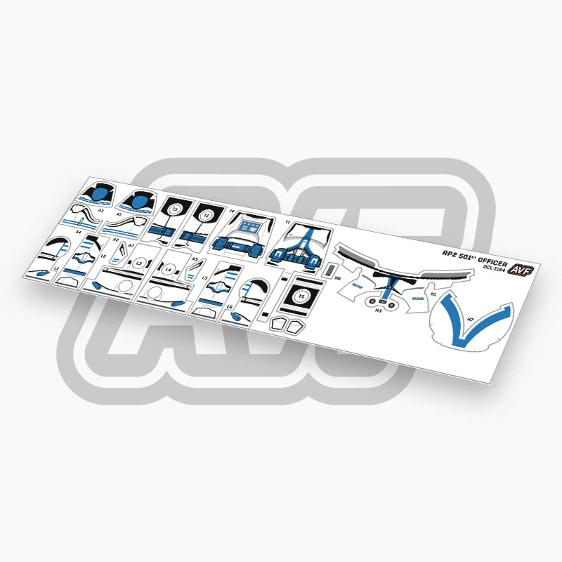 501st Officer Decals