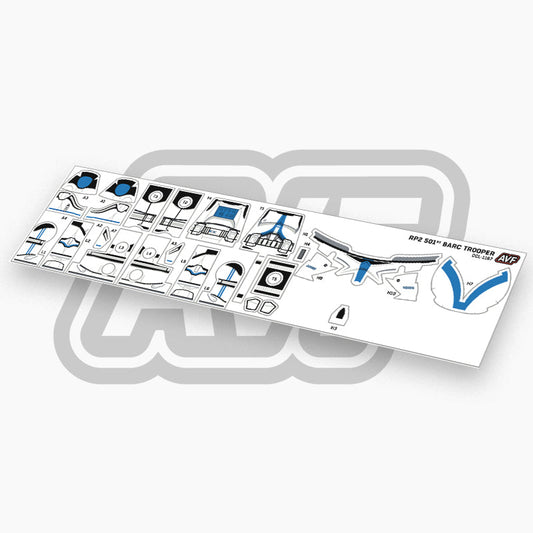 501st BARC Trooper Decals