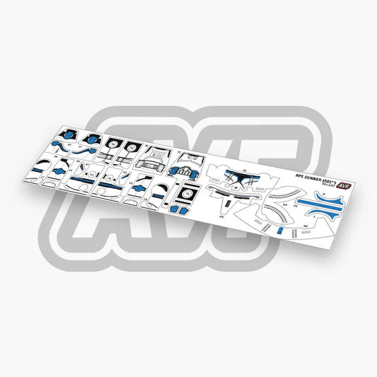 Gunner (501st) Decals