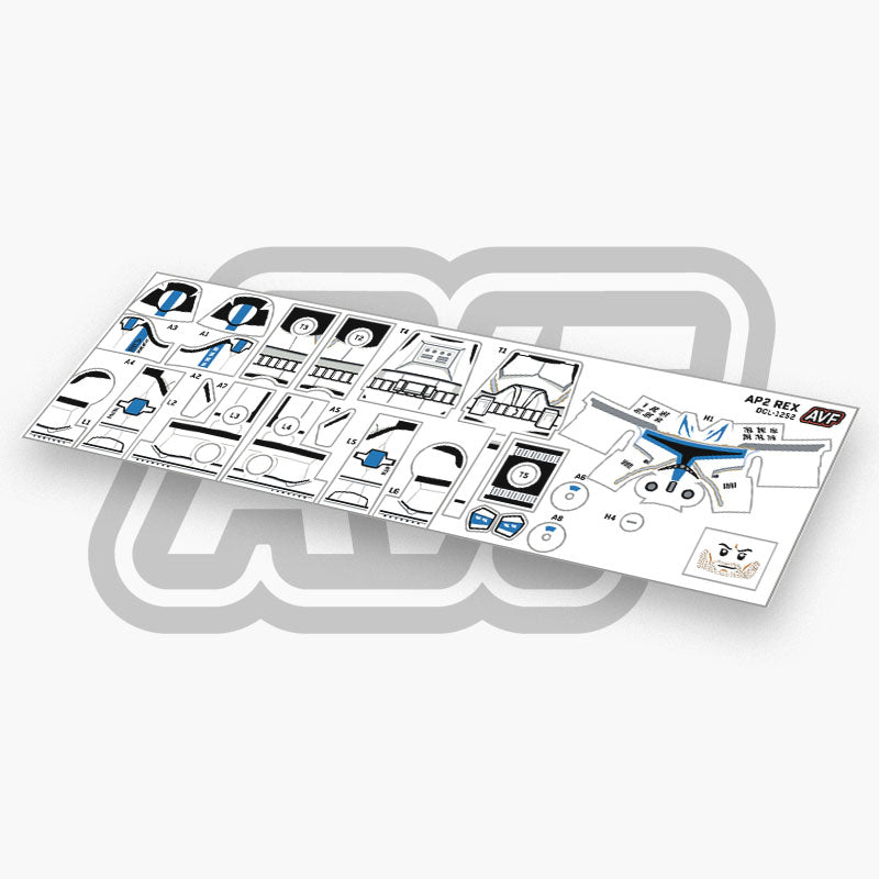 Captain Rex Decals