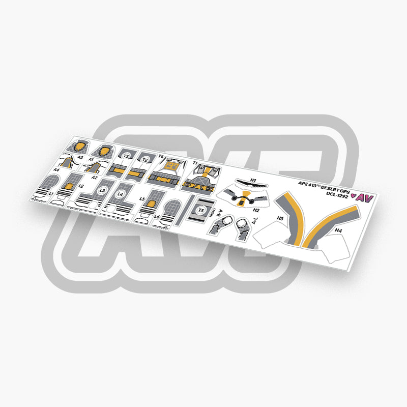 413th Desert Trooper Decals