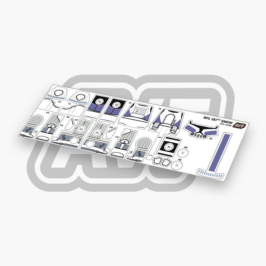 187th Snowtrooper Decals