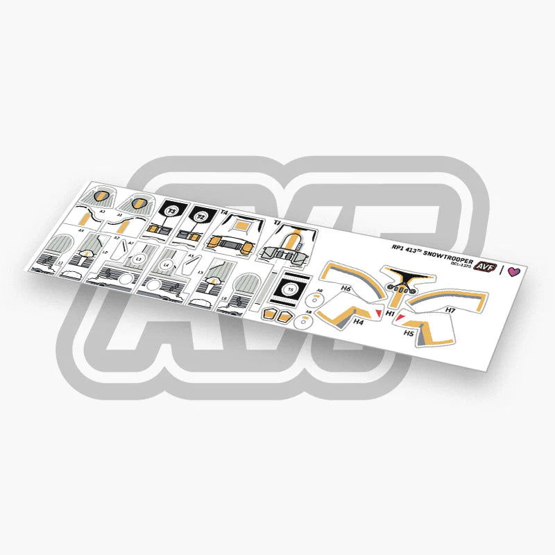 413th Snowtrooper Decals