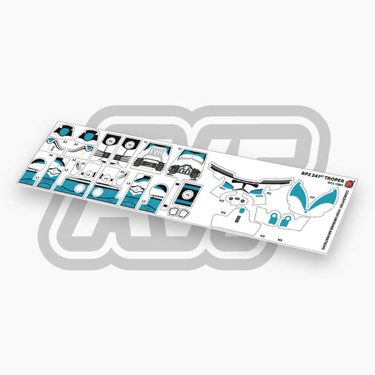 241st Trooper Decals