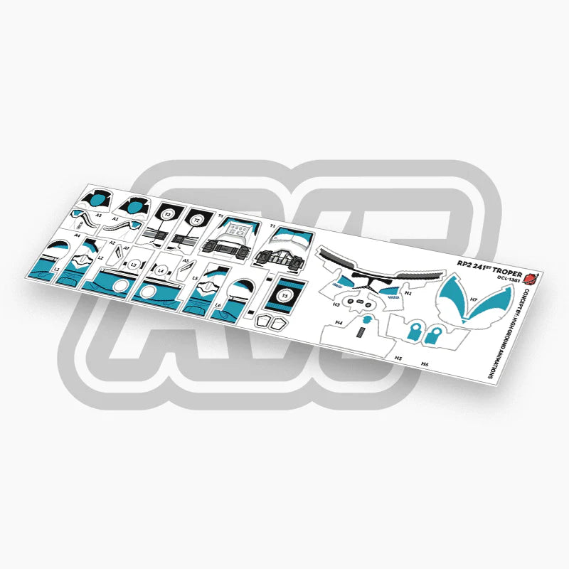 241st Trooper Decals
