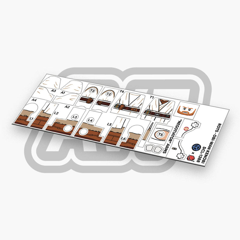 Obi-Wan Kenobi - ROTS Decals